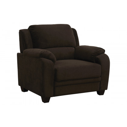 Coaster Northend Upholstered Sofa - Chocolate