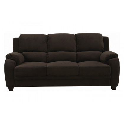 Coaster Northend Upholstered Sofa - Chocolate