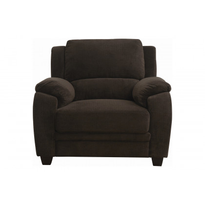 Coaster Northend Upholstered Chair - Chocolate