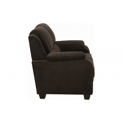 Coaster Northend Upholstered Chair - Chocolate