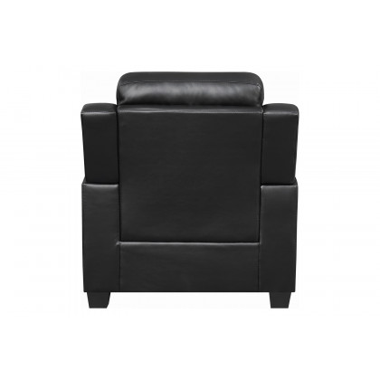 Coaster - Finley Tufted Upholstered Chair in Black