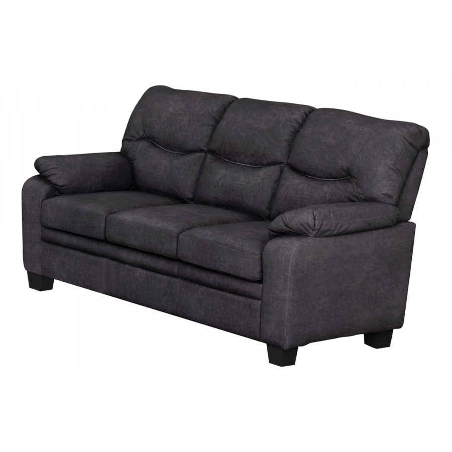Coaster - Meagan Pillow Top Arms Upholstered Sofa in Charcoal