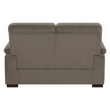 Coaster Fairbairn Upholstered Loveseat - Oatmeal