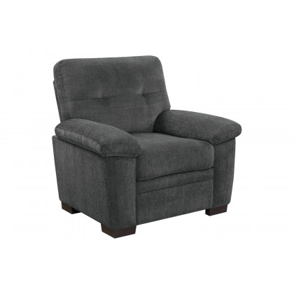Coaster Fairbairn Upholstered Sofa - Charcoal
