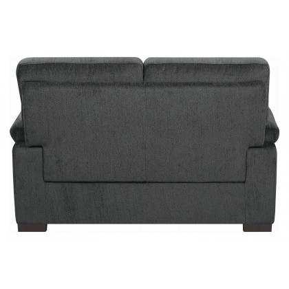Coaster Fairbairn Upholstered Loveseat - Charcoal