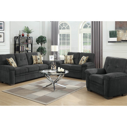 Coaster Fairbairn Upholstered Chair - Charcoal