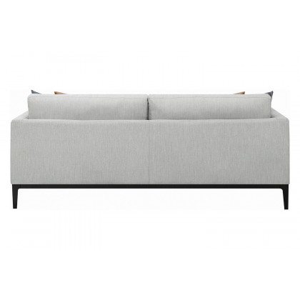 Coaster - Apperson Cushioned Back Sofa in Light Gray