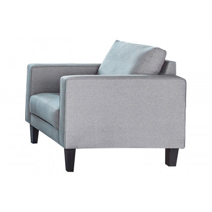 Coaster - Lennox Track Arm Upholstered Chair in Charcoal