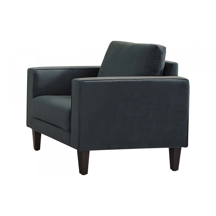 Coaster - Gulfdale Cushion Back Upholstered Chair in Dark Teal