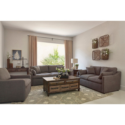 Coaster - Contrary 2-Piece Reversible Cushion Living Room Set