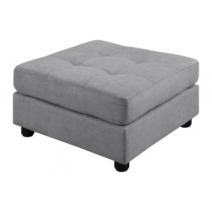 Coaster - 7-Piece Upholstered Modular Tufted Sectional in Dove