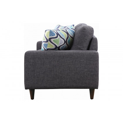 Coaster - Watsonville Tufted Back Loveseat in Gray