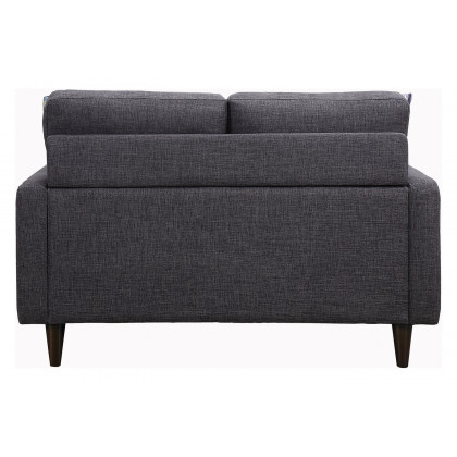 Coaster - Watsonville Tufted Back Loveseat in Gray