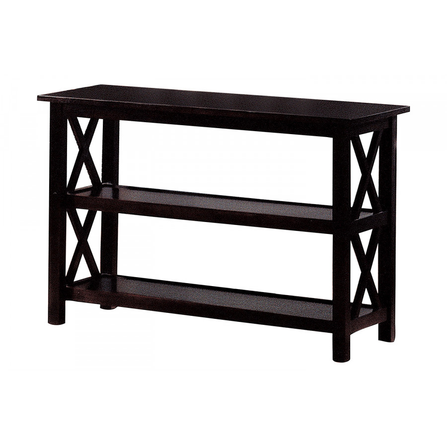 Coaster - Sofa Table With 2-Shelf in Deep Merlot