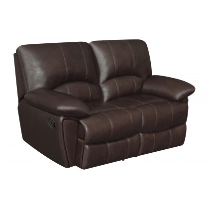 Coaster - Clifford Pillow Top Arm Motion Sofa in Chocolate