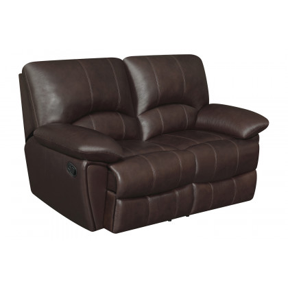 Coaster - Clifford Pillow Top Arm Motion Sofa in Chocolate