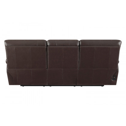 Coaster - Clifford Pillow Top Arm Motion Sofa in Chocolate
