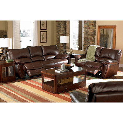 Coaster - Clifford Pillow Top Arm Motion Sofa in Chocolate