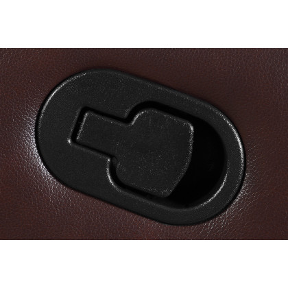 Coaster Clifford Upholstered Pillow Top Arm Living Room Set with Recliner - Chocolate Brown