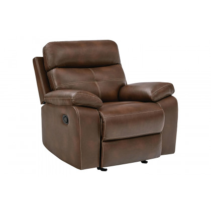 Coaster - Damiano Button Tufted Motion Sofa in Tri-Tone Brown