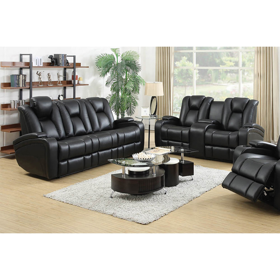 Coaster - Delange Upholstered Tufted Living Room Set