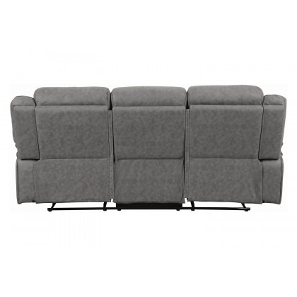 Coaster Higgins Pillow Top Arm Upholstered Motion Sofa - Gray