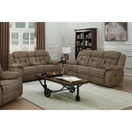Coaster - Higgins Upholstered Tufted Living Room Set