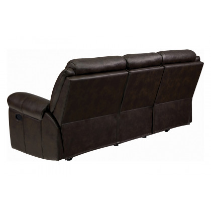 Coaster Sawyer Pillow Top Arm Motion Sofa - Cocoa