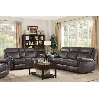 Coaster Sawyer Pillow Top Arm Motion Sofa - Cocoa