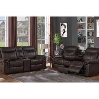 Coaster Sawyer Pillow Top Arm Motion Sofa - Cocoa