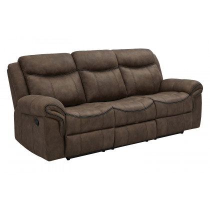 Coaster Sawyer Pillow Top Arm Motion Sofa - Macchiato