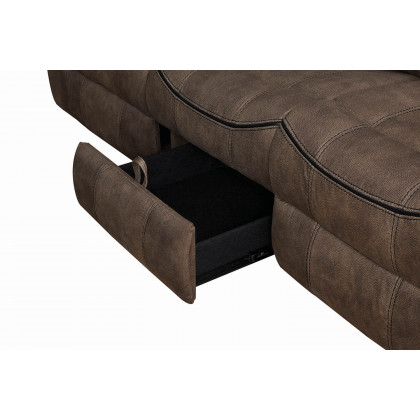 Coaster Sawyer Pillow Top Arm Motion Sofa - Macchiato