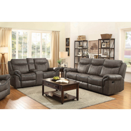 Coaster Sawyer Pillow Top Arm Motion Sofa - Macchiato