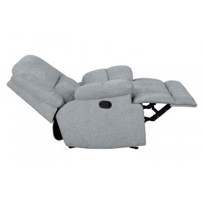 Coaster Waterbury Upholstered Glider Recliner - Gray