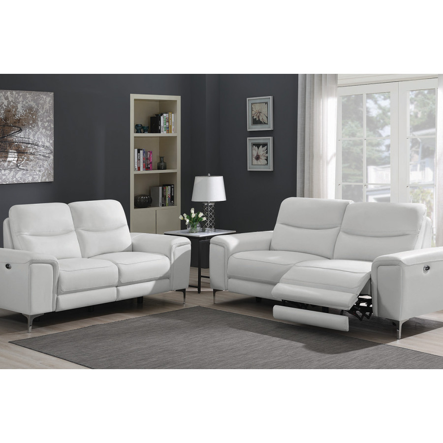 Coaster - Largo 2-Piece Upholstered Power Living Room Set