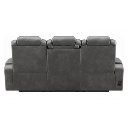 Coaster Korbach Upholstered Power Sofa - Charcoal
