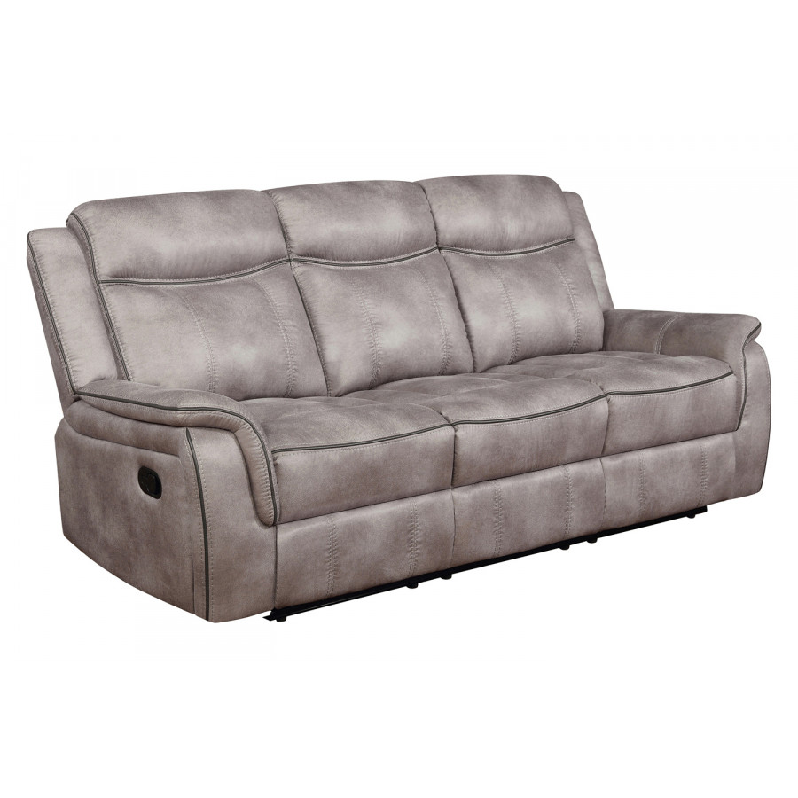 Coaster - Lawrence Upholstered Tufted Back Motion Sofa