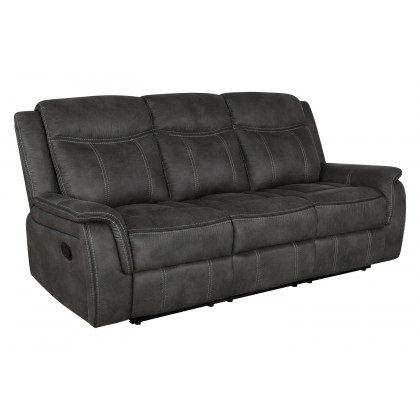 Coaster - Lawrence Upholstered Tufted Back Motion Sofa