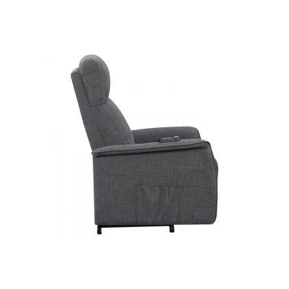 Coaster Power Lift Recliner with Wired Remote - Charcoal