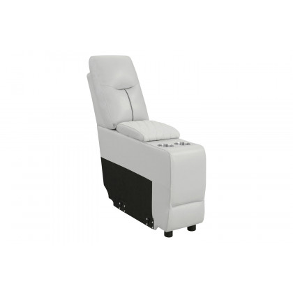 Coaster Garnet Upholstered Power Reclining Seat And Power Headrest Home Theater - Light Gray