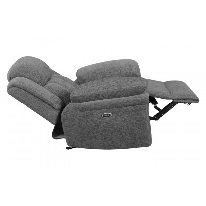 Coaster Bahrain Upholstered Glider Recliner - Charcoal