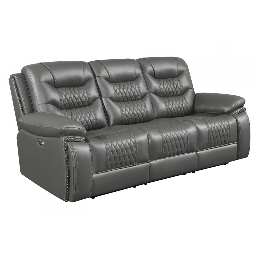 Coaster - Flamenco Tufted Upholstered Motion Sofa