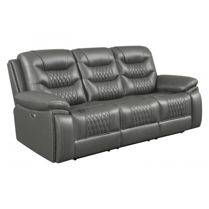 Coaster - Flamenco Tufted Upholstered Motion Sofa