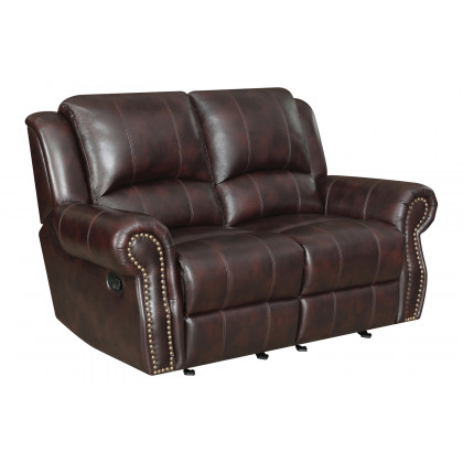 Coaster Sir Rawlinson Upholstered Living Room Set - Dark Brown