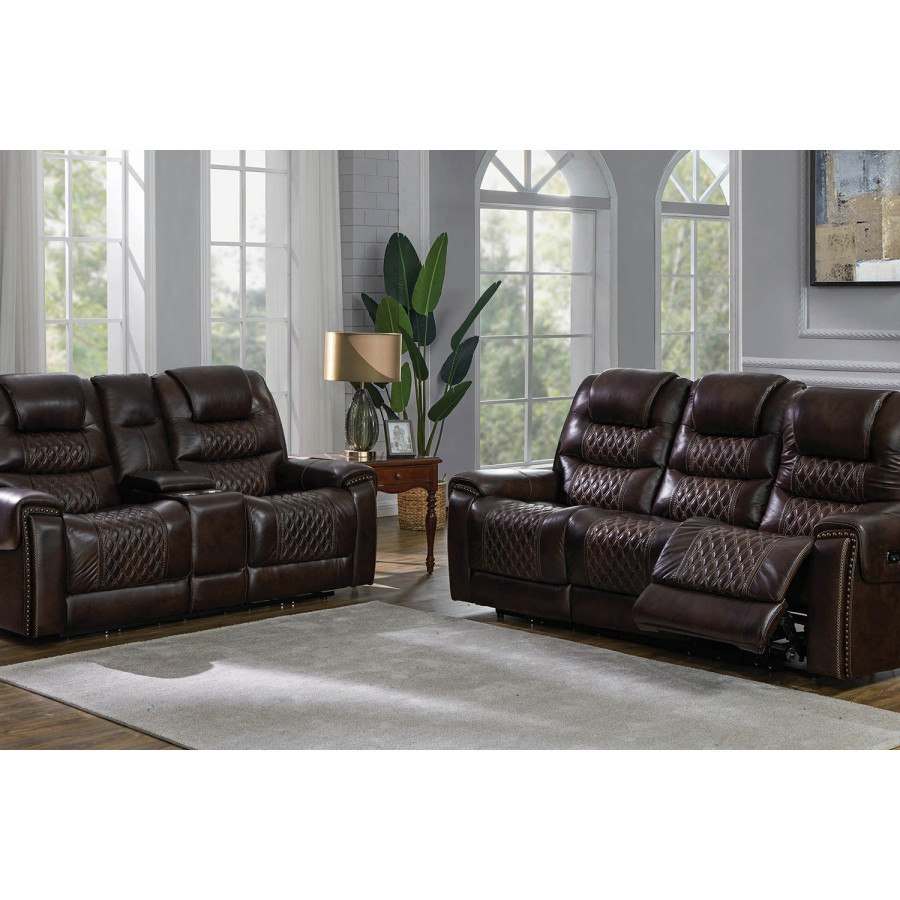 Coaster - North Upholstered Tufted Living Room Set