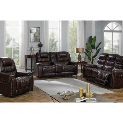 Coaster - North Upholstered Tufted Living Room Set