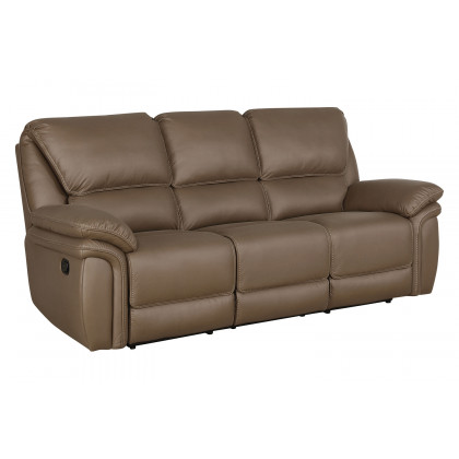 Coaster Breton Upholstered Tufted Living Room Set - Mocha Brown