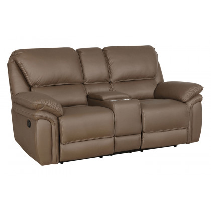 Coaster Breton Upholstered Tufted Living Room Set - Mocha Brown