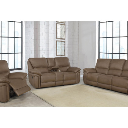 Coaster - Breton Upholstered Tufted Living Room Set