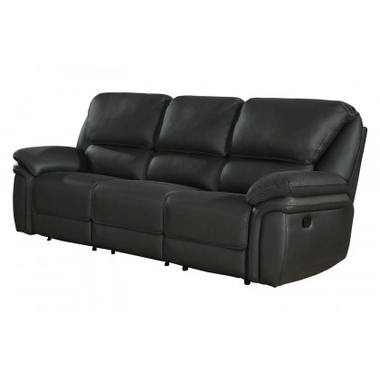 Coaster Breton Upholstered Tufted Living Room Set - Dark Charcoal